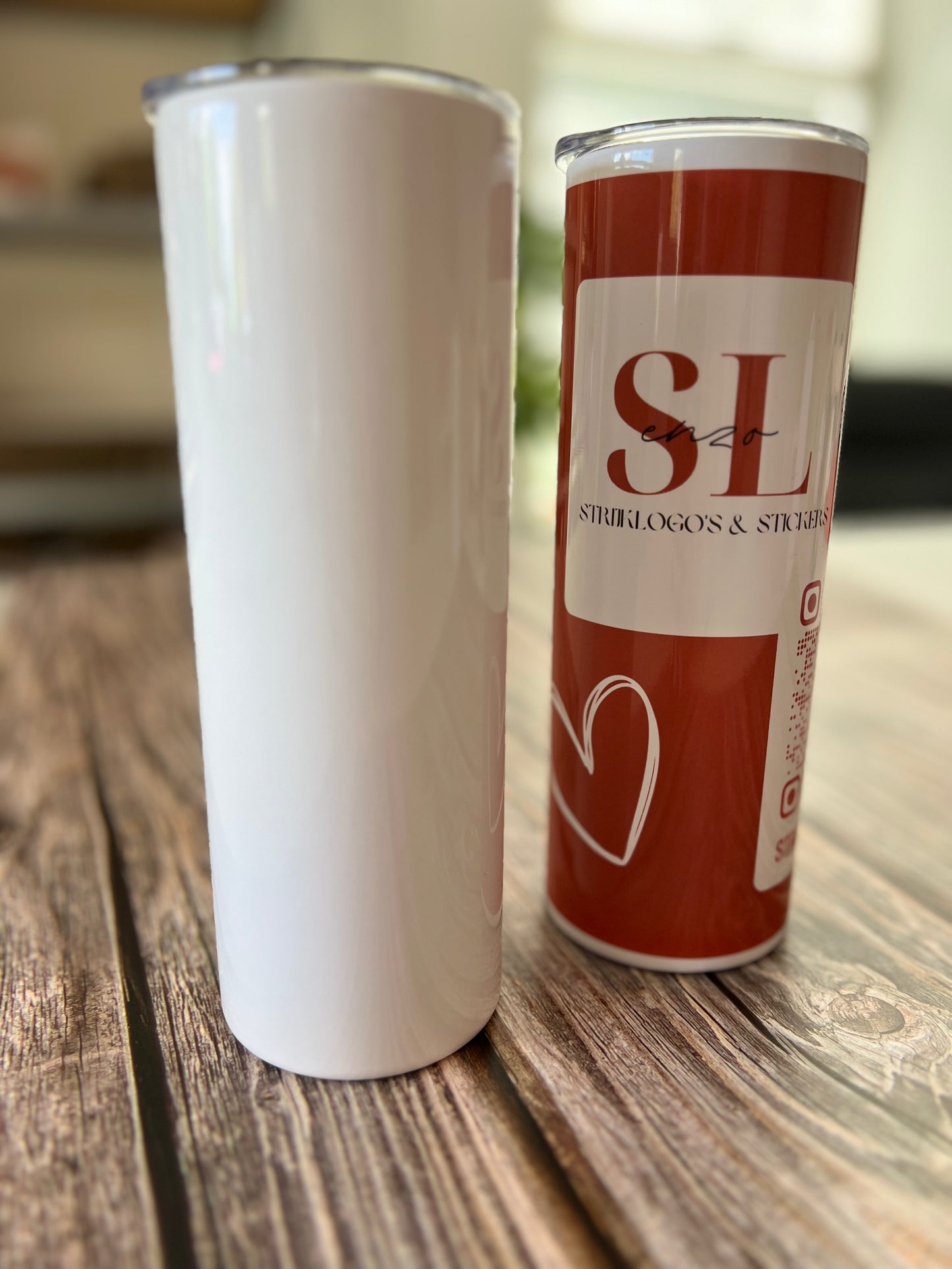 Tumbler met eigen logo