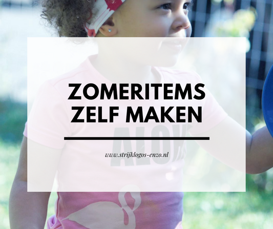 Zomeritems zelf maken met Strijklogo's Enzo