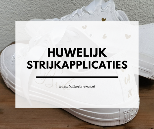 Strijkapplicatie’s voor een huwelijk