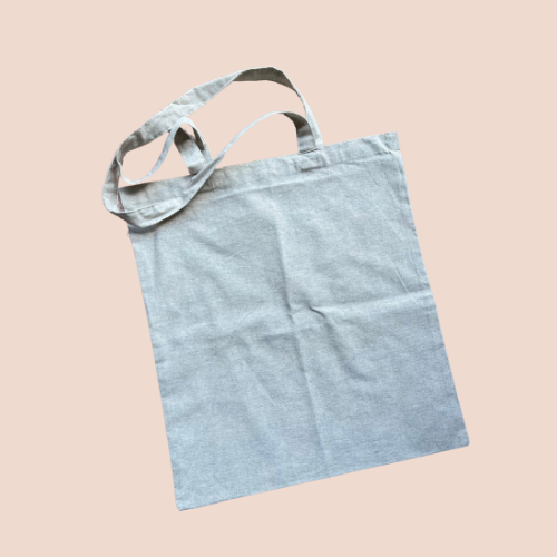 bedrijfslogo laten drukken op kleine totebag