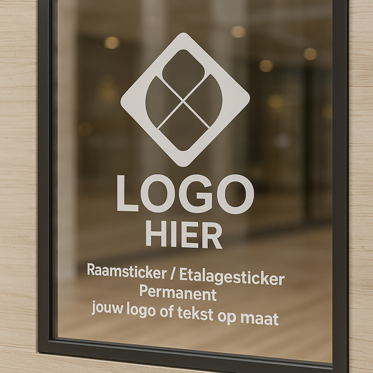 Raamsticker / Etalagesticker