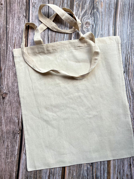 Totebags, verschillende kleuren, 1 maat (38cm bij 41 cm)