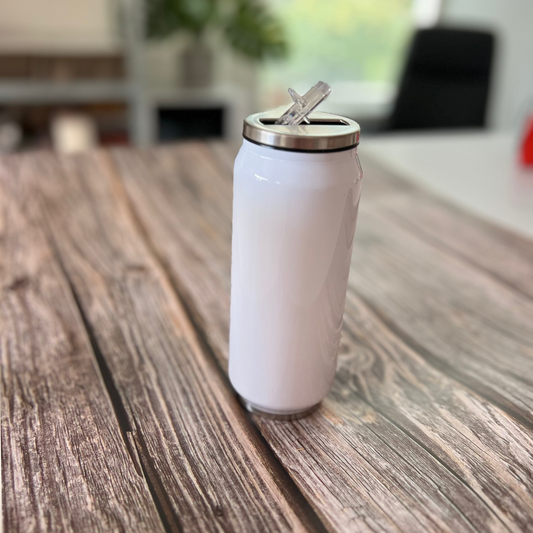 Tumbler, in de vorm van een blikje