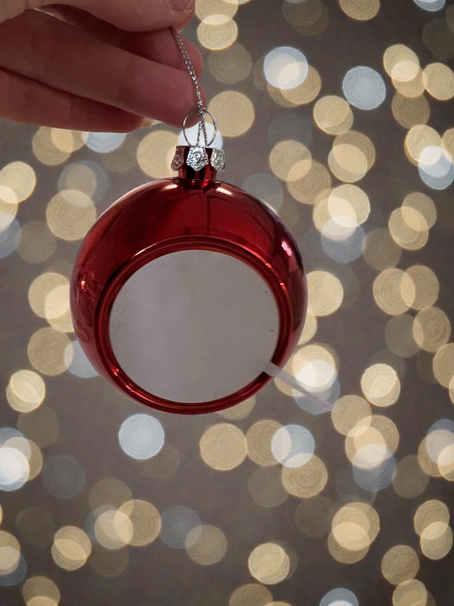 Persoonlijke kerstbal met naam en een PERSOONLIJKE BOODSCHAP