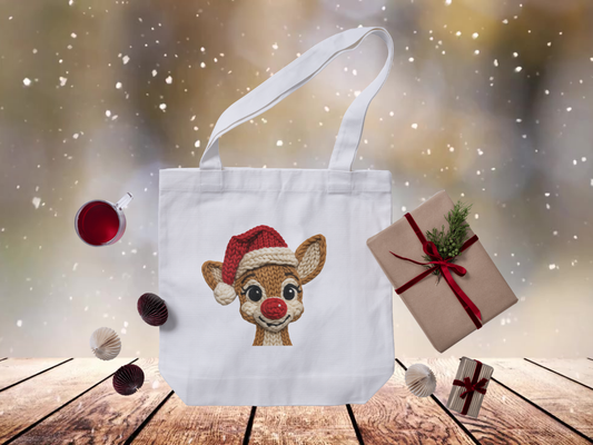 Tote bag met eigen foto of kerstdesign