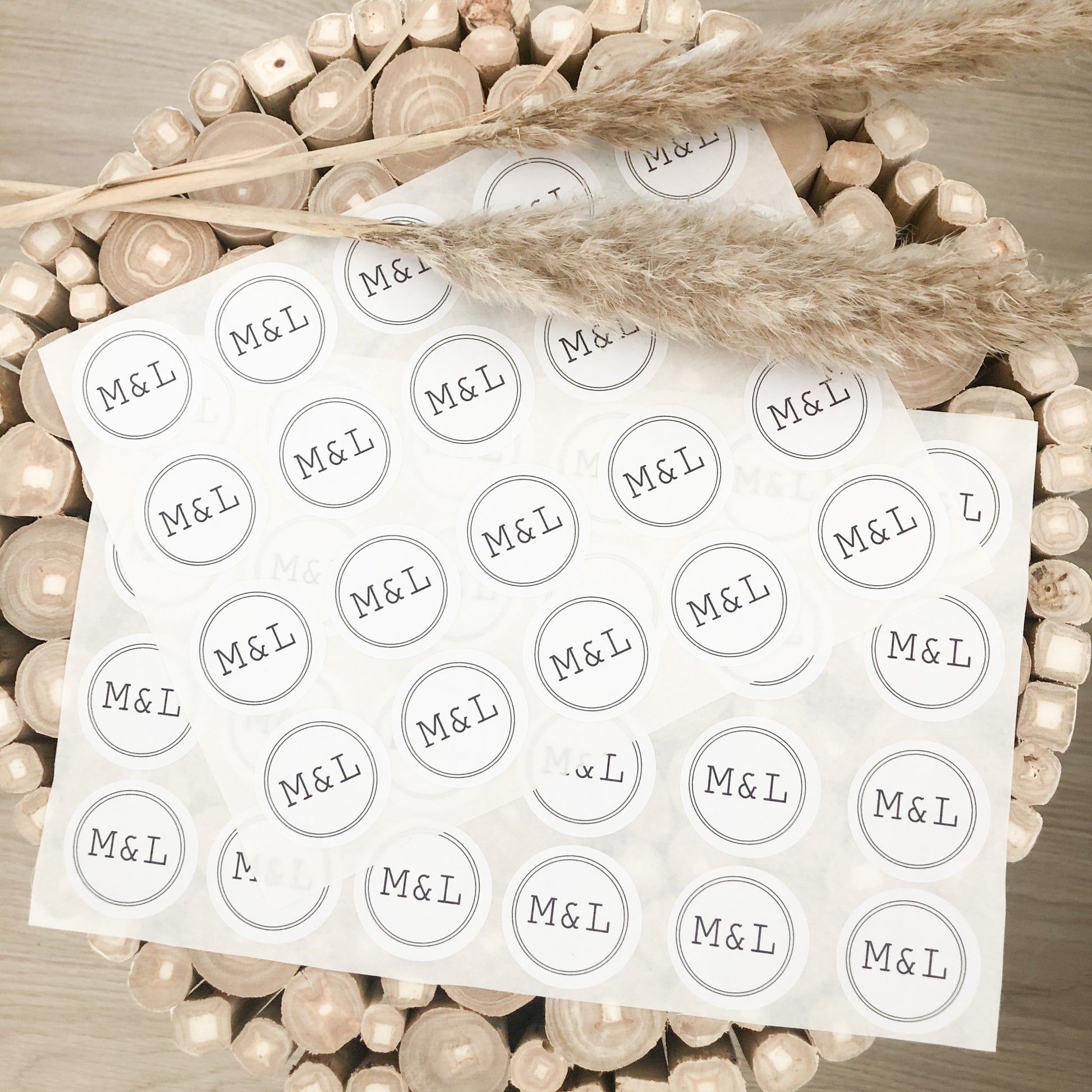 Logostickers, logo sticker voor verpakkingen of producten